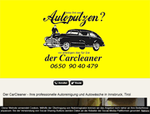 Tablet Screenshot of carcleaner.at